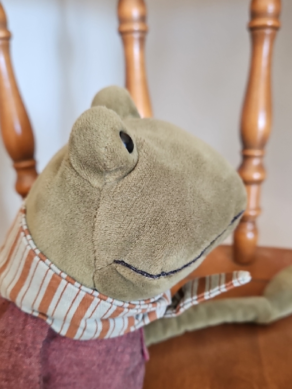 Jellycat Riverside Rambler Frog Plush - Picture 11 of 16